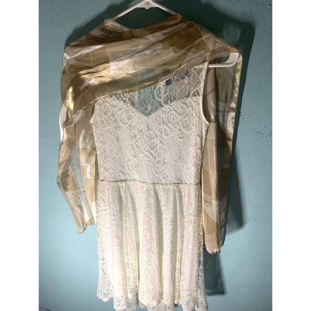 Boutique dress, Small, White, Classy, Prom, cocktail